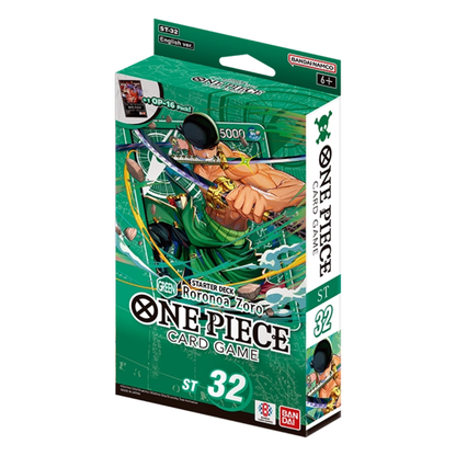 One Piece Card Game Starter Deck ST-31 to ST-36 packaging