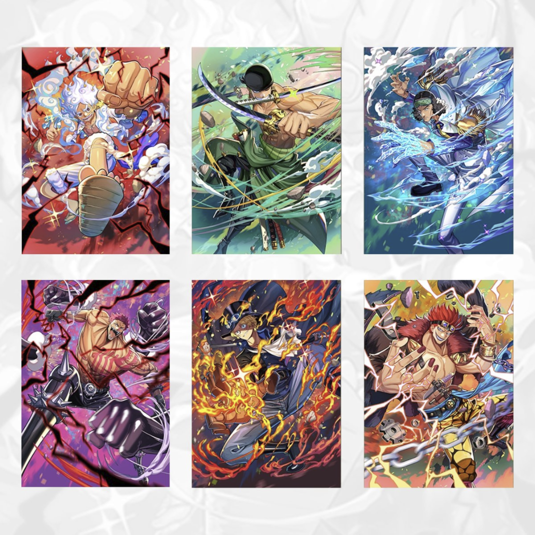 One Piece Card Game Starter Deck ST-31 to ST-36 packaging
