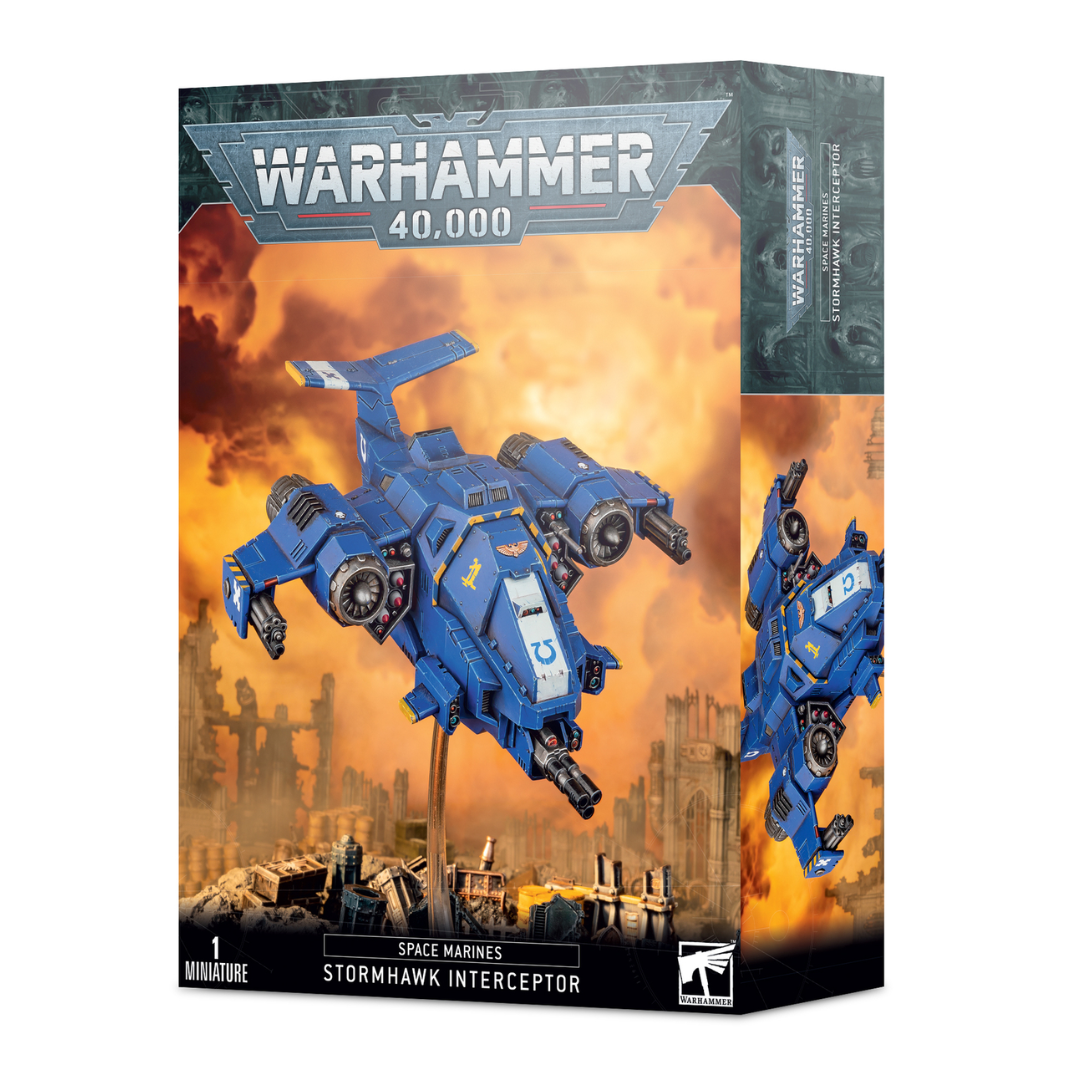 Warhammer 40000 Space Marines Stormtalon Gunship box art