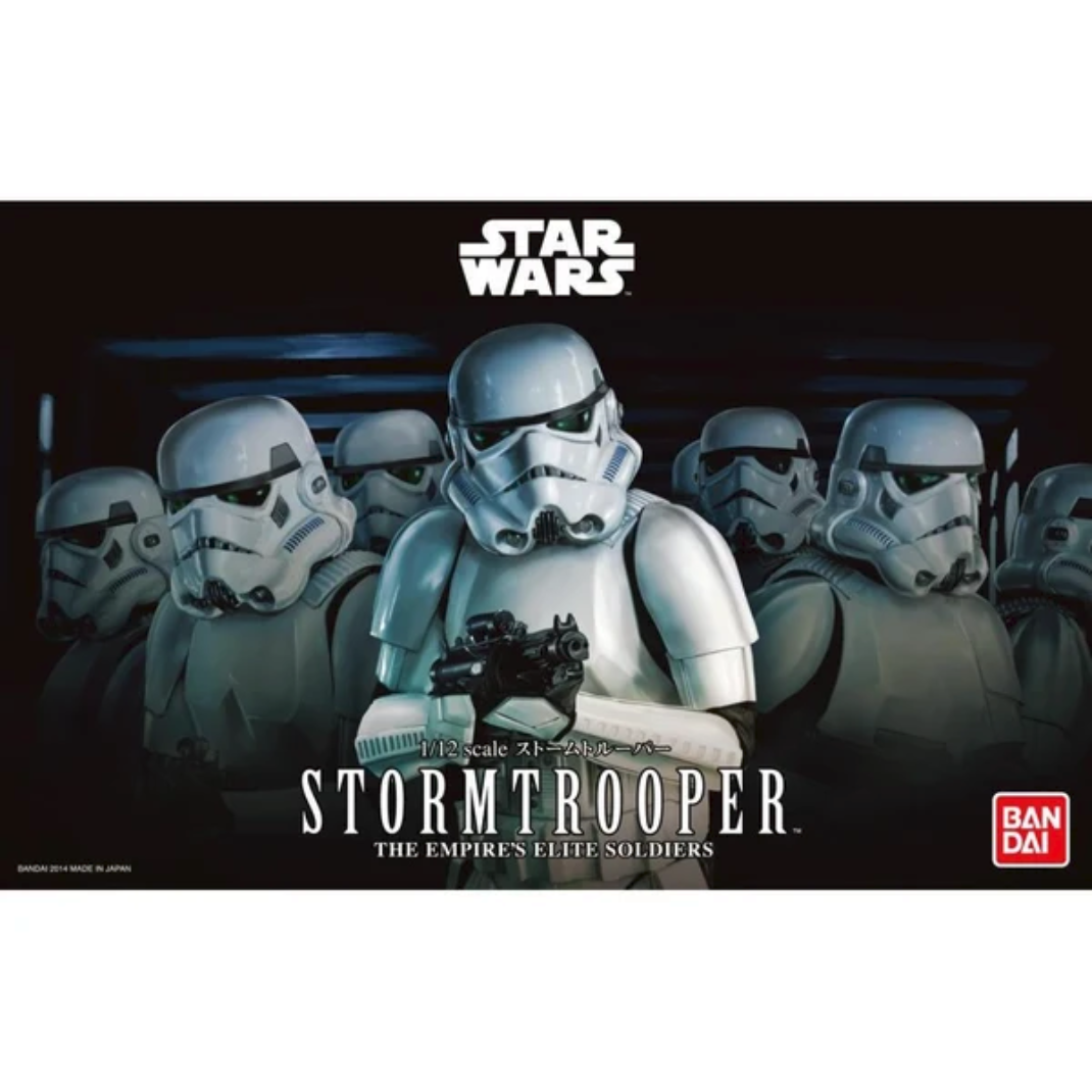 Bandai Star Wars 1/12 Stormtrooper model kit box art