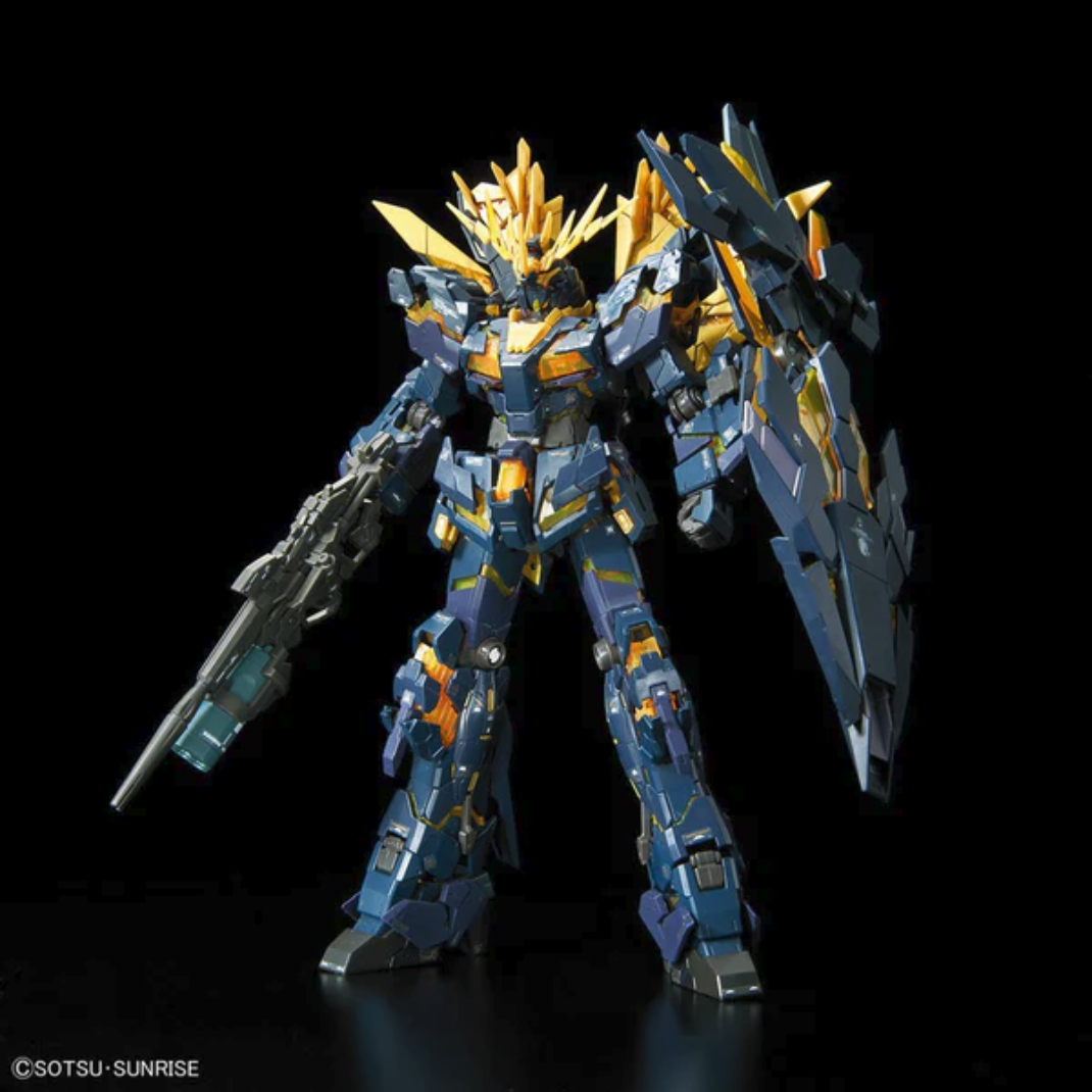 Bandai Spirits RG 1/144 Unicorn Gundam 02 Banshee Norn Model Kit - Real Grade Mobile Suit Gundam UC