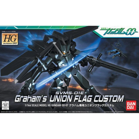 Bandai HG 1/144 Union Flag Graham Custom model kit box art