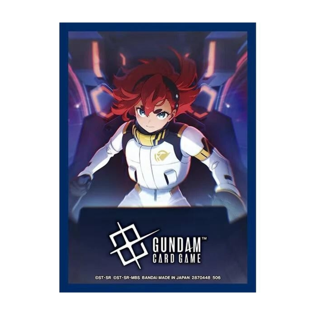 Gundam Card Game Official Sleeves 02 packaging designs
