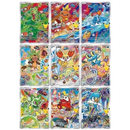 Pokemon 30th Anniversary First Partner Vol 3 Chinese blind box packaging