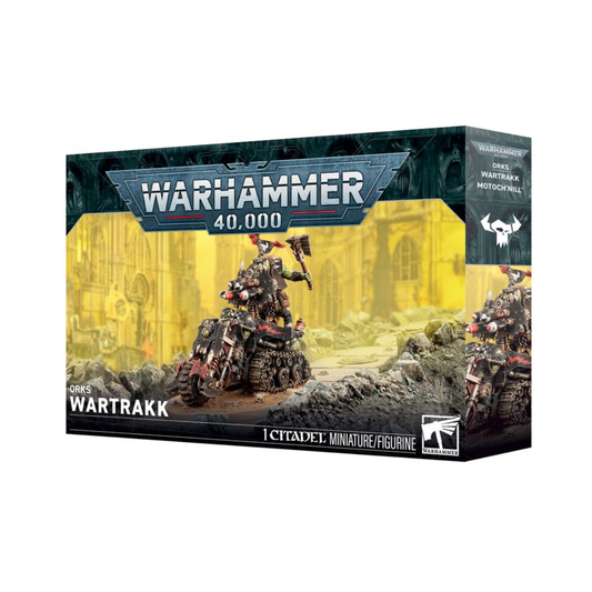 Warhammer 40000 Orks Wartrakk miniature box art