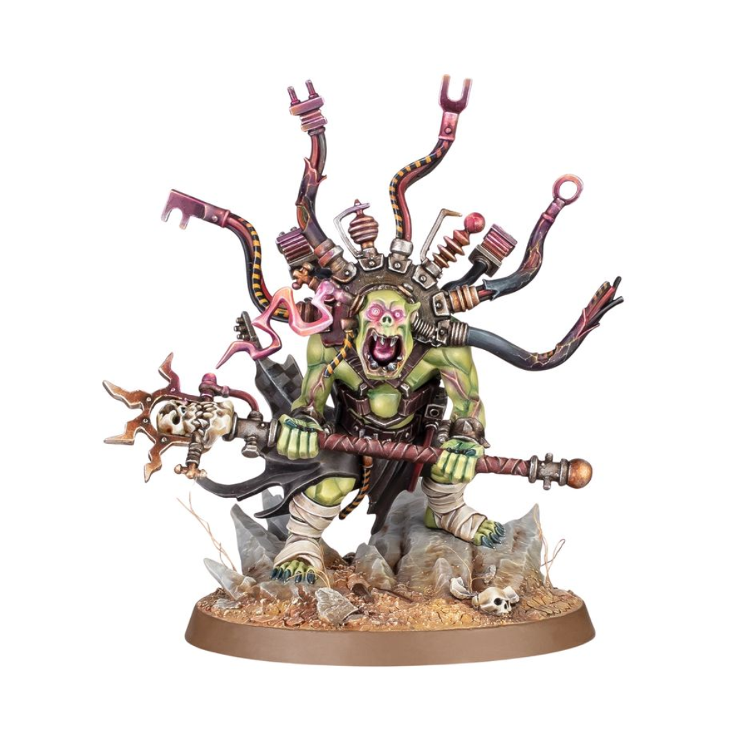 Warhammer 40000 Orks Weirdboy miniature box art