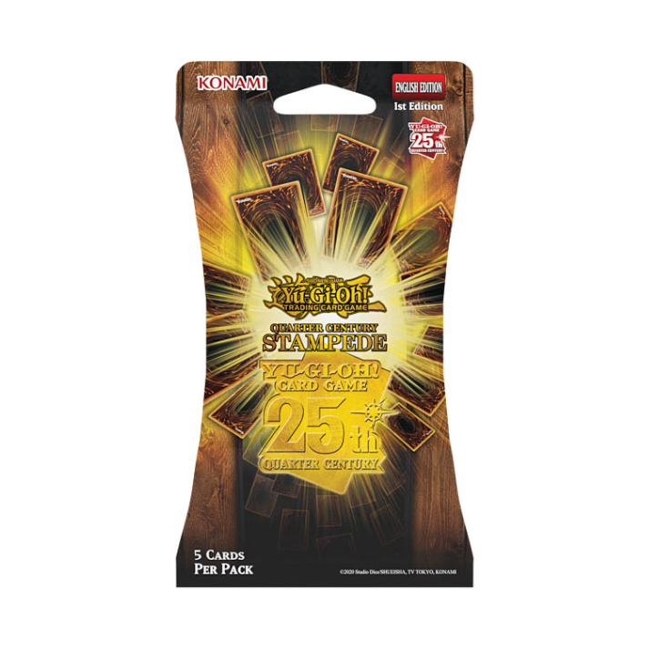 Yu-Gi-Oh! – Quarter Century Stampede Booster Display 24 Packs 1st Edition Yu-Gi-Oh! – Quarter Century Stampede Booster Display 24 Packs 1st Edition